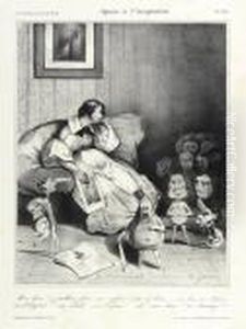 Chimere De L'imagination by Honore Daumier