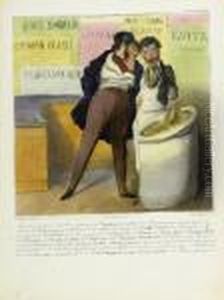 Fais Bien Attention !! ... - Monsieur, Je Meprise Le Charlatanisme De L'affiche. by Honore Daumier