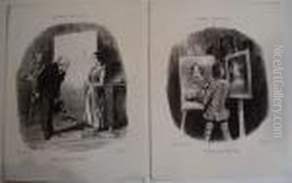 L'annonce Et La Reclame. (la Caricature, No. 27 Et 32). 1839. - view 1