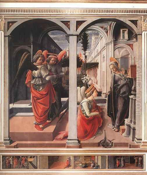 Annunciation c. 1445 - view 1