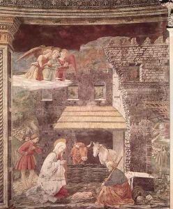 Nativity 1467-69 by Fra Filippo Lippi