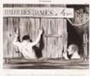 Emotions Parisiennes by Honore Daumier