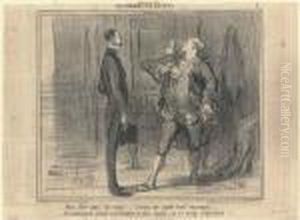 Mon Cher Ami, Tu Vois by Honore Daumier