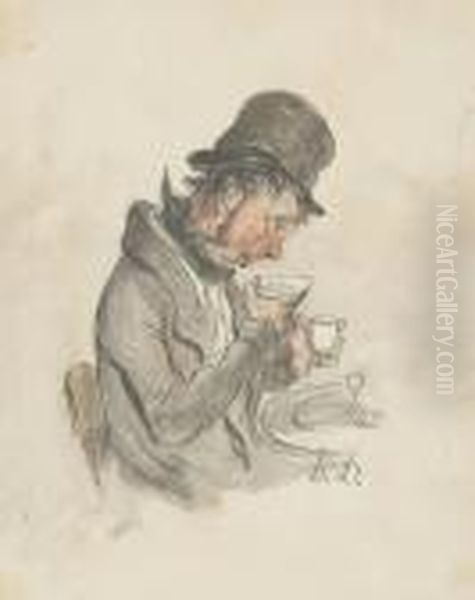 Coffee Drinker - view 1