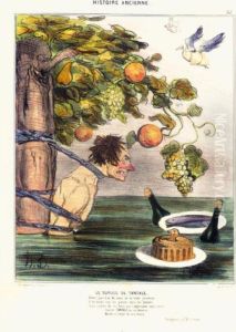Les Papas; Histoire Ancienne; Le
 Nouveau Carnaval; Les Lorettes Vieillies; And Nos Jolies Parisiennes by Honore Daumier