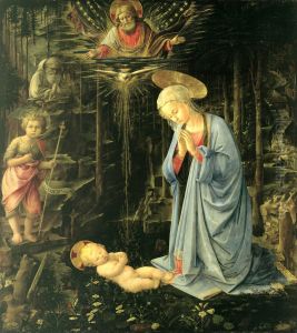 Madonna in the Forest c. 1460 by Fra Filippo Lippi