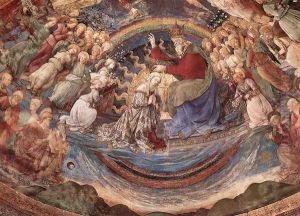 Coronation of the Virgin 1467-69 by Fra Filippo Lippi