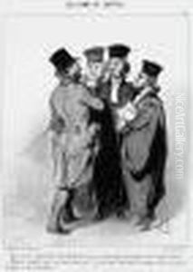 Les Gens De Justice, Pl. 9 Et 29. 1845-1846.