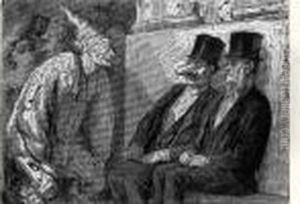 Bal De L'opera. Tu T'amuses Trop ! 1868. by Honore Daumier