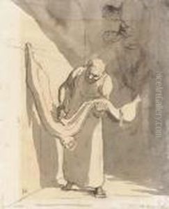 Le Boucher by Honore Daumier