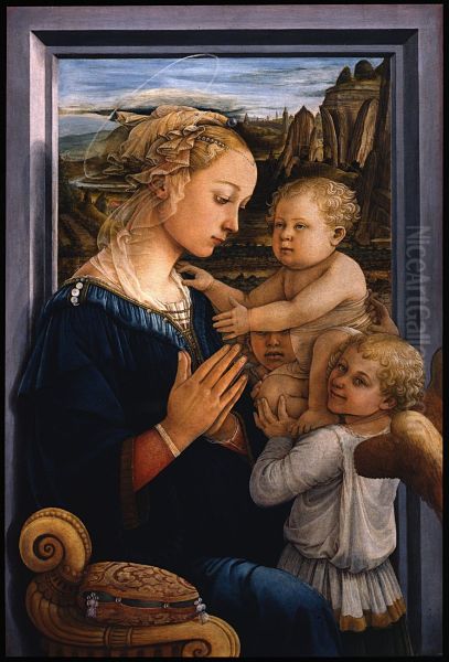 Madonna with the Child and two Angels 1465 - view 1