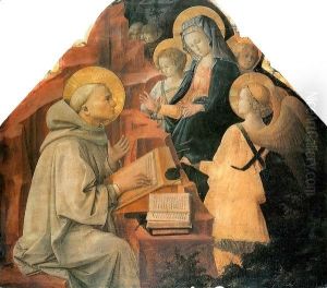 The Virgin Appears to St Bernard 1447 by Fra Filippo Lippi