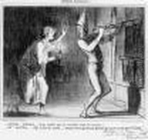 Croquis Parisiens, Pl. 2 Et 31. 1856-1857 by Honore Daumier