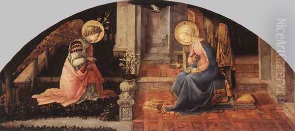 The Annunciation 1448-50 - view 1