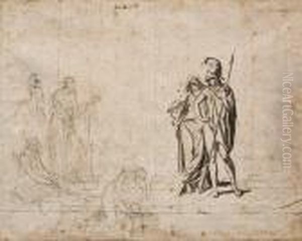 Scene De L'histoire Grecque - view 1