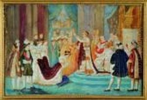 Le Sacre De L'empereur Napoleon by Jacques Louis David