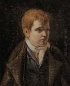 Portrait De Jeune Garcon by Jacques Louis David