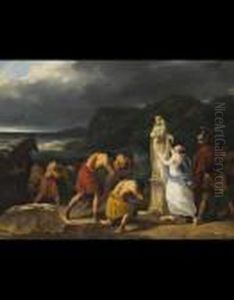Les Chretiens by Jacques Louis David