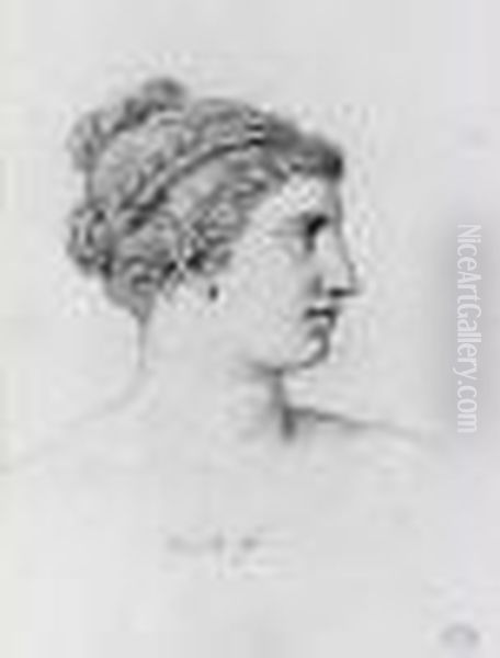 Tete De Femme De Profil - view 1