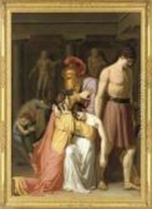 The Abduction Of Briseis by Jacques Louis David