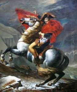 Napoleon Den St. Bernhard Uberschreitend, 1801/02