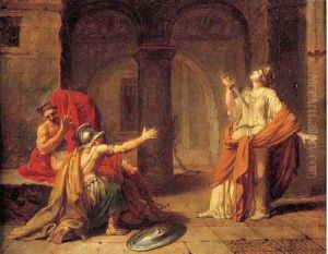 La Mort De Lucrece by Jacques Louis David