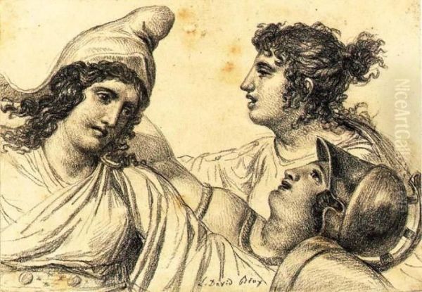 Paris With Juno And Minerva - view 1