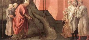 St Fredianus Diverts the River Serchio