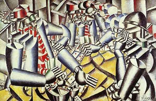 Soldiers Playing at Cards - view 1