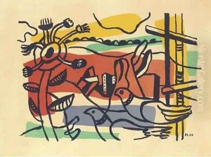 Composition aux deux Oiseaux