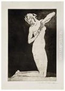 Kneeling Figure