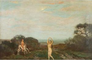Adam And Eve by Arthur Bowen Davies