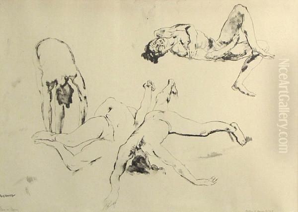 Men In Agony - view 1