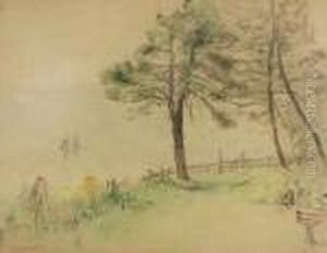 Path By The Lake by Arthur Bowen Davies