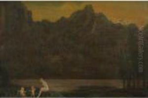 Leda And The Dioscuri by Arthur Bowen Davies