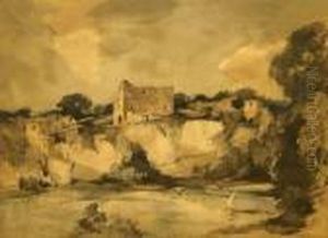 Chepstow Castle by Arthur Bowen Davies