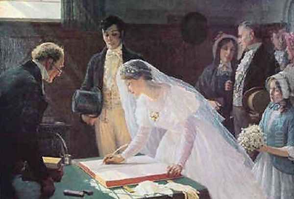 Signing The Register - view 1
