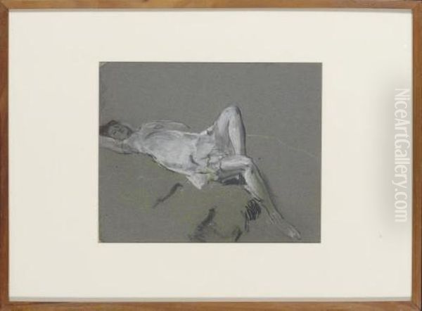 Reclining Girl - view 1
