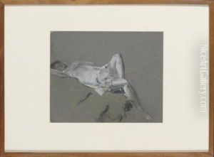 Reclining Girl by Arthur Bowen Davies