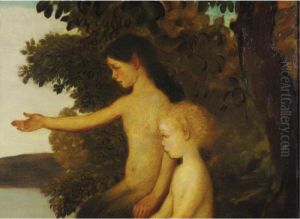 On The Banks Of The Arethusa - Little Fauns