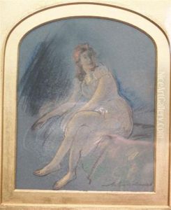 Seated Woman by Arthur Bowen Davies