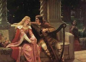 Tristan and Isolde by Edmund Blair Blair Leighton