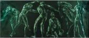 Dancing Figures by Arthur Bowen Davies