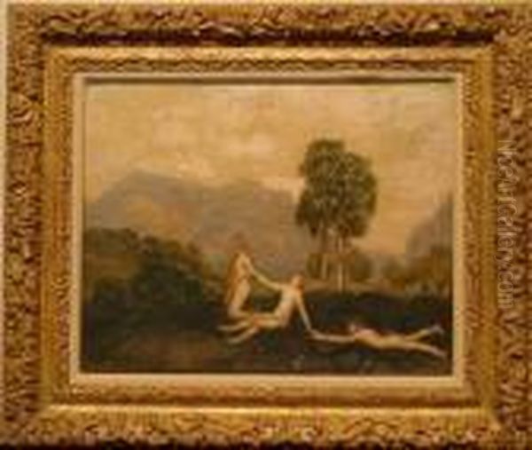 Three Figures In A Landscape - view 1