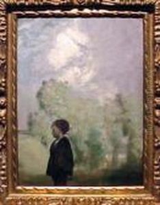 Little David - After The Rain by Arthur Bowen Davies