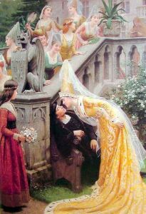 Alain Chartier by Edmund Blair Blair Leighton