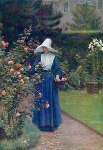 The Roses' Day by Edmund Blair Blair Leighton