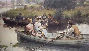 Sorrow and Song by Edmund Blair Blair Leighton