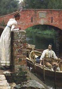 The Fond Farewell by Edmund Blair Blair Leighton