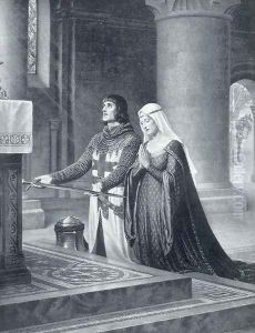The Dedication by Edmund Blair Blair Leighton